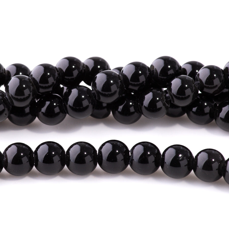 Rainbow Obsidian 8mm Round - Large Hole Beads