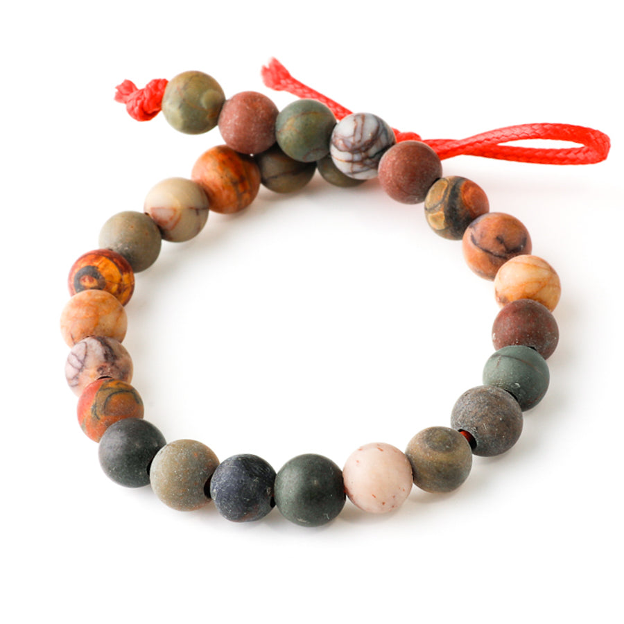 Picasso Jasper Gemstone Beads
