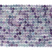 This is a Dakota Stones 4mm Rainbow Fluorite Gemstone strand with A grade microfaceted round beads in 15-16 inch strand.
