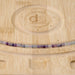 This is a Dakota Stones 4mm Rainbow Fluorite Gemstone strand with A grade microfaceted round beads in 15-16 inch strand.