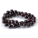 This is a Dakota Stones 10mm Red Garnet Gemstone strand with round beads in 15-16 inch strand.