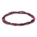 This is a Dakota Stones 4mm Red Garnet Gemstone strand with faceted coin beads in 15-16 inch strand.