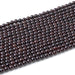 This is a Dakota Stones 4mm Red Garnet Gemstone strand with round beads in 15-16 inch strand.