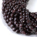 This is a Dakota Stones 6mm Red Garnet Gemstone strand with faceted coin beads in 15-16 inch strand.