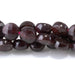 This is a Dakota Stones 6mm Red Garnet Gemstone strand with faceted coin beads in 15-16 inch strand.