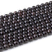 This is a Dakota Stones 6mm Red Garnet Gemstone strand with round beads in 15-16 inch strand.