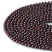This is a Dakota Stones 6mm Red Garnet Gemstone strand with AA grade round beads in 15-16 inch strand.