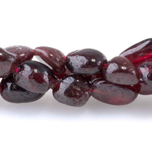 This is a Dakota Stones Red Garnet pebble from the Dakota Stones collection.