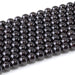 This is a Dakota Stones 8mm Red Garnet Gemstone strand with round beads in 15-16 inch strand.