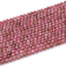 This is a Dakota Stones 4mm Rhodonite Gemstone strand with AA grade faceted round beads in 15-16 inch strand.