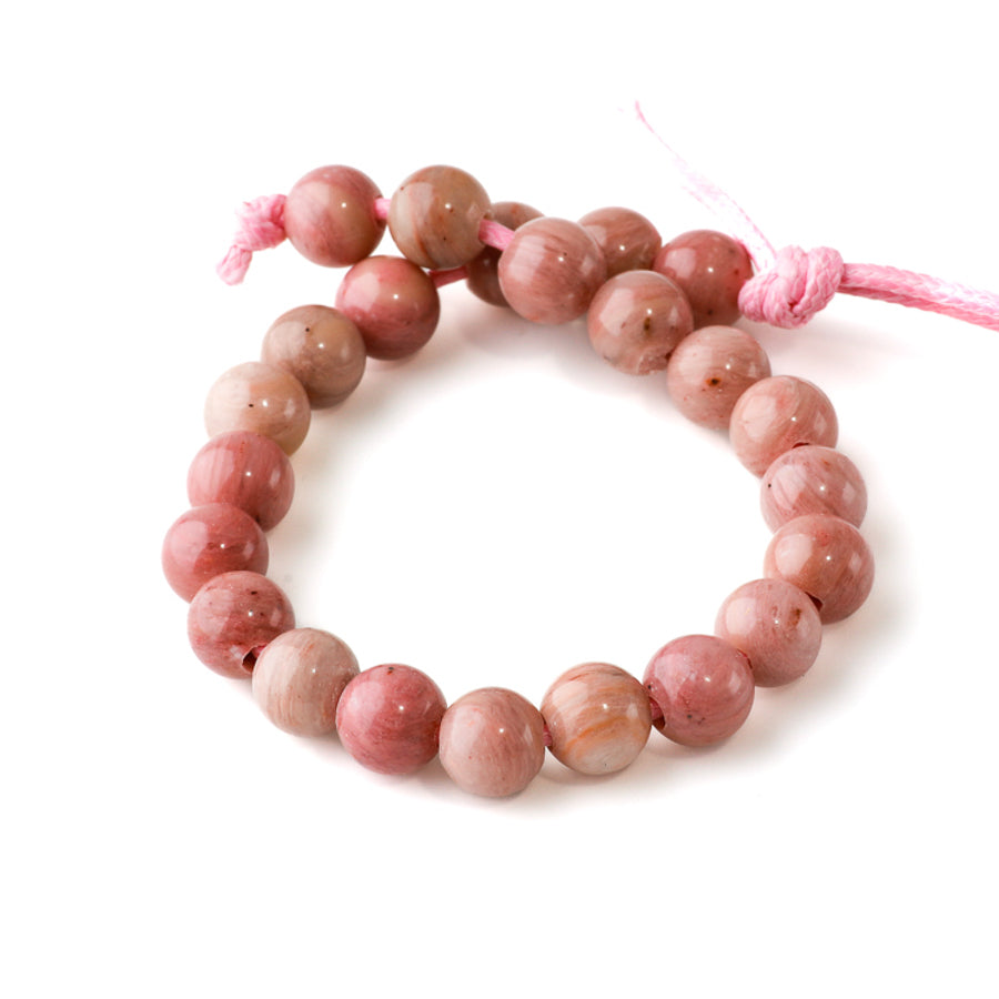 Rhodonite Gemstone Beads