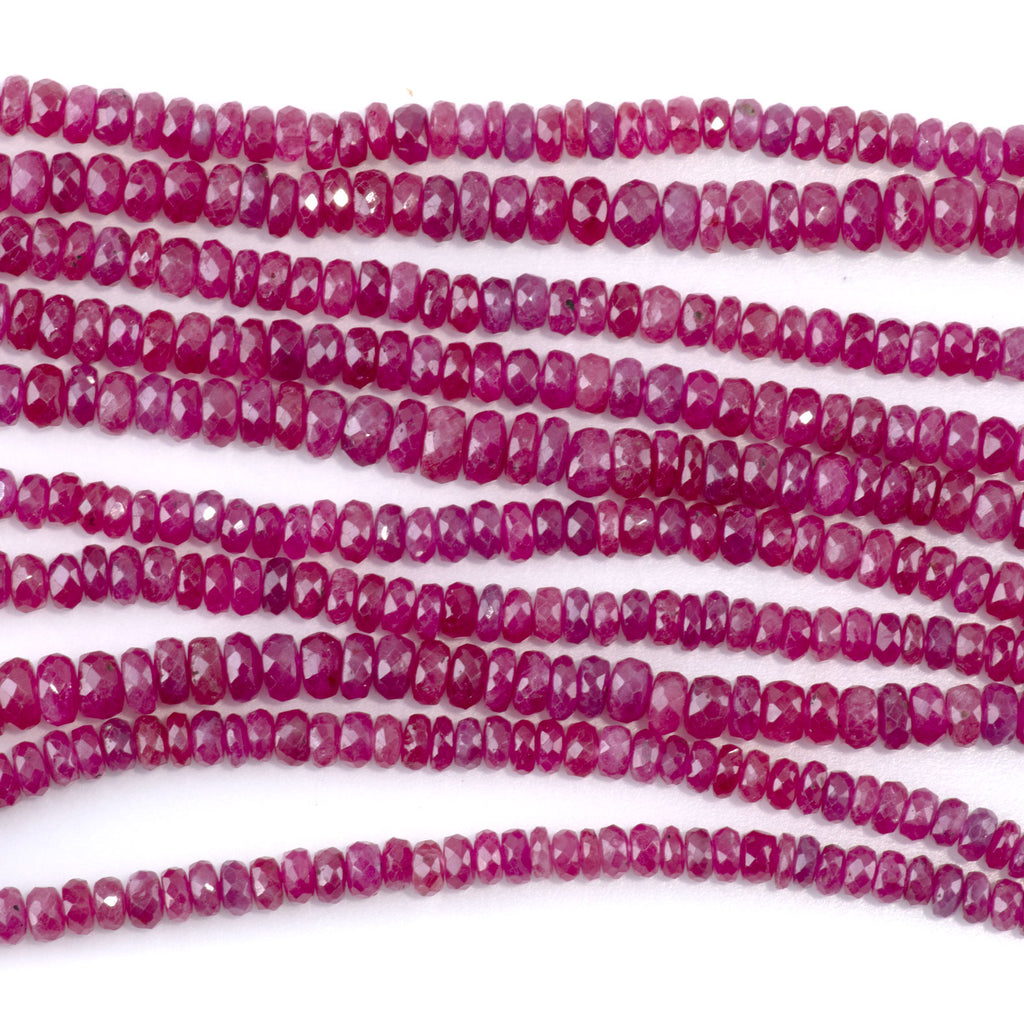 Ruby Beads — Heated & Unheated, By Origin | Dakota Stones