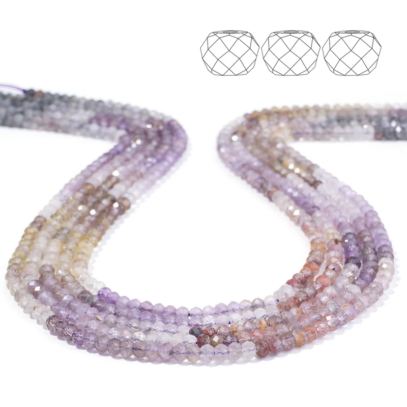 Faceted Rondelle Beads