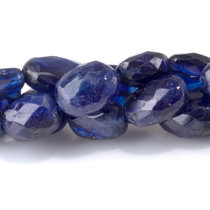 Sapphire 4-12mm Graduated Faceted Oval - 17 Inch