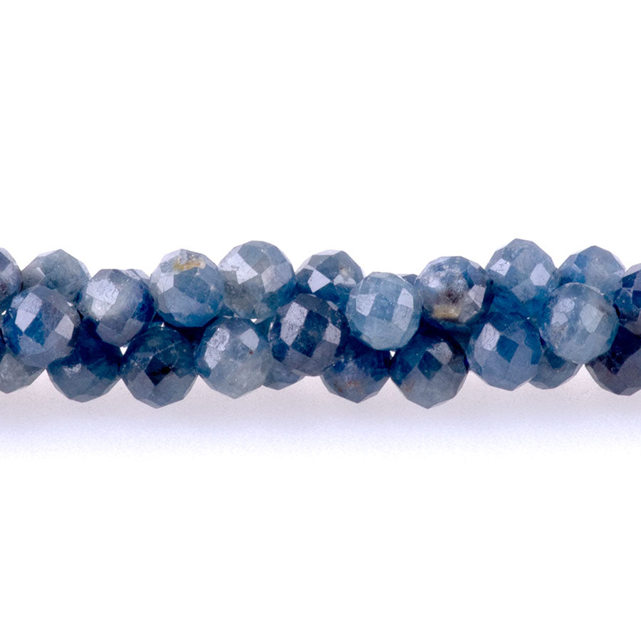 Sapphire 4mm Faceted Round A Grade - 15-16 Inch