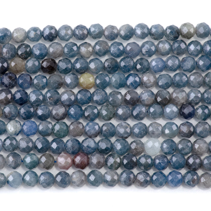 Sapphire 5mm Faceted Round - 15-16 Inch