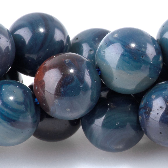 Sieber Agate 10mm Round AA Grade - 15-16 Inch