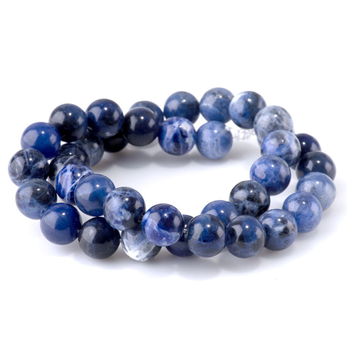 Sodalite 10mm Round 15-16 Inch