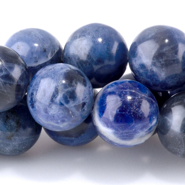 Sodalite 10mm Round 15-16 Inch