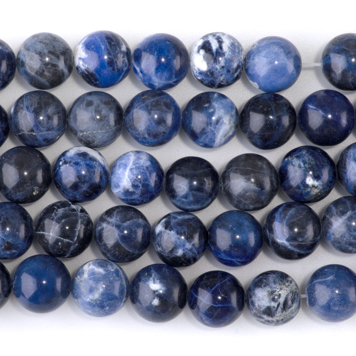 Sodalite 12mm Round - 15-16 Inch