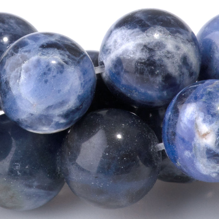 Sodalite 12mm Round - 15-16 Inch