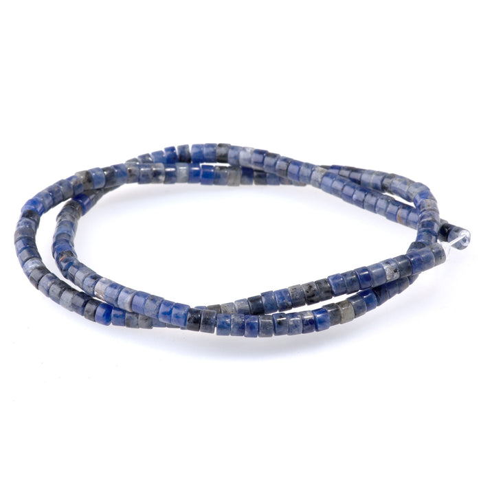 Sodalite 2x4mm Heishi - 15-16 Inch