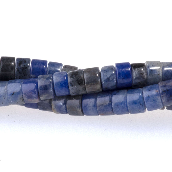 Sodalite 2x4mm Heishi - 15-16 Inch