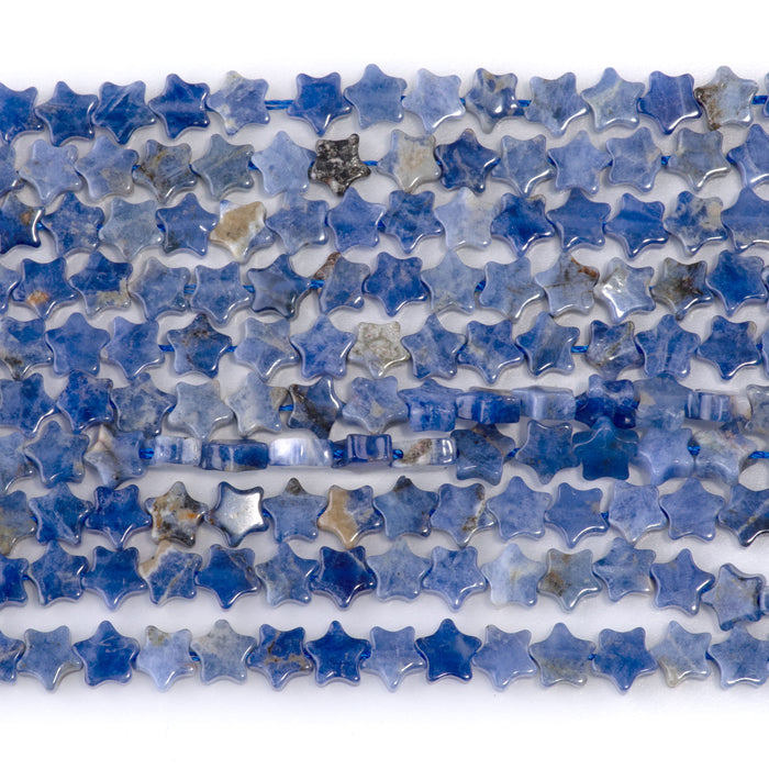 Sodalite 6mm Star - 15-16 Inch