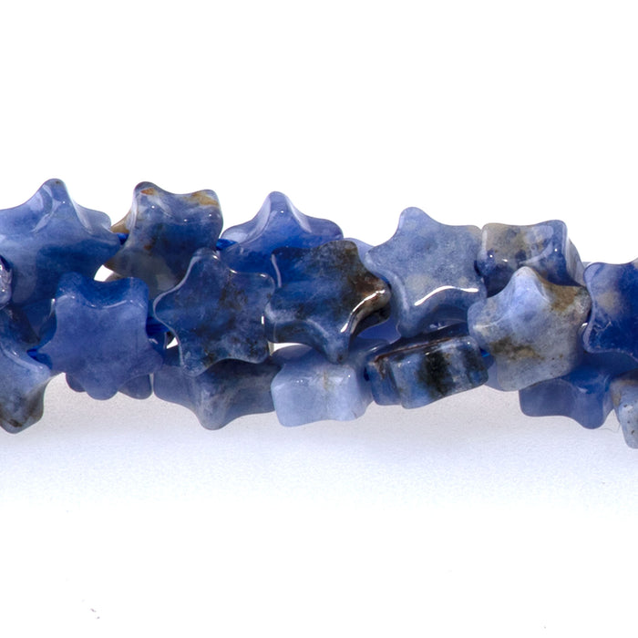 Sodalite 6mm Star - 15-16 Inch