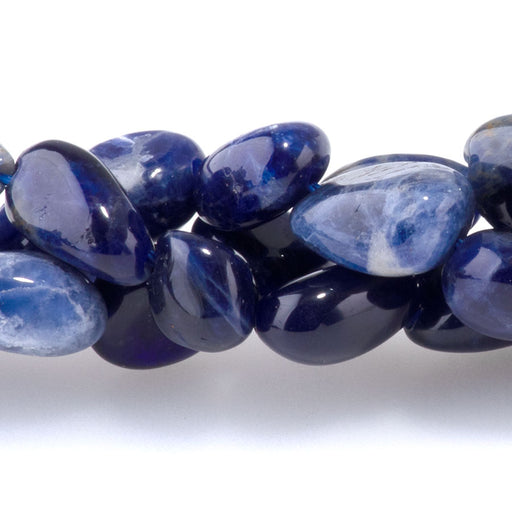 This is a Dakota Stones Sodalite pebble from the Dakota Stones collection.