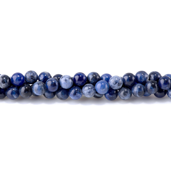 Sodalite 8mm Round 15-16 Inch