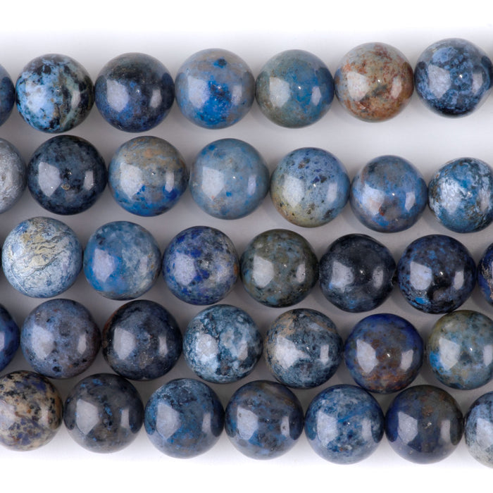 Sunset Dumortierite 10mm Round - 15-16 Inch