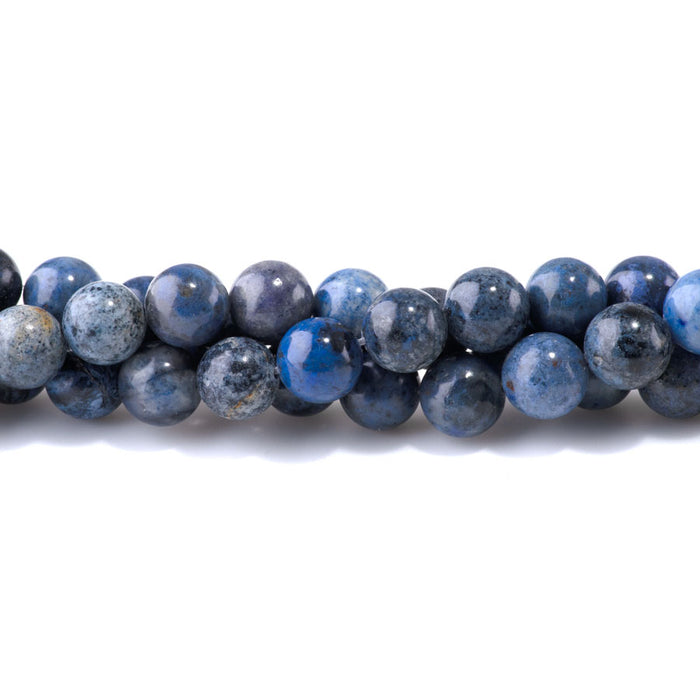 Sunset Dumortierite 12mm Round 15-16 Inch