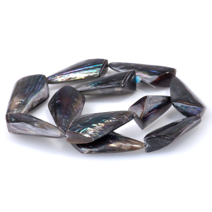 Black Tab Shell 33mm Puff Kite - 15-16 Inch