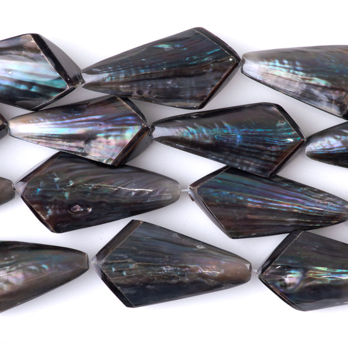 Black Tab Shell 33mm Puff Kite - 15-16 Inch