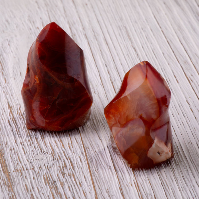 Carnelian 60-70mm Flame - DS ROCK SHOP