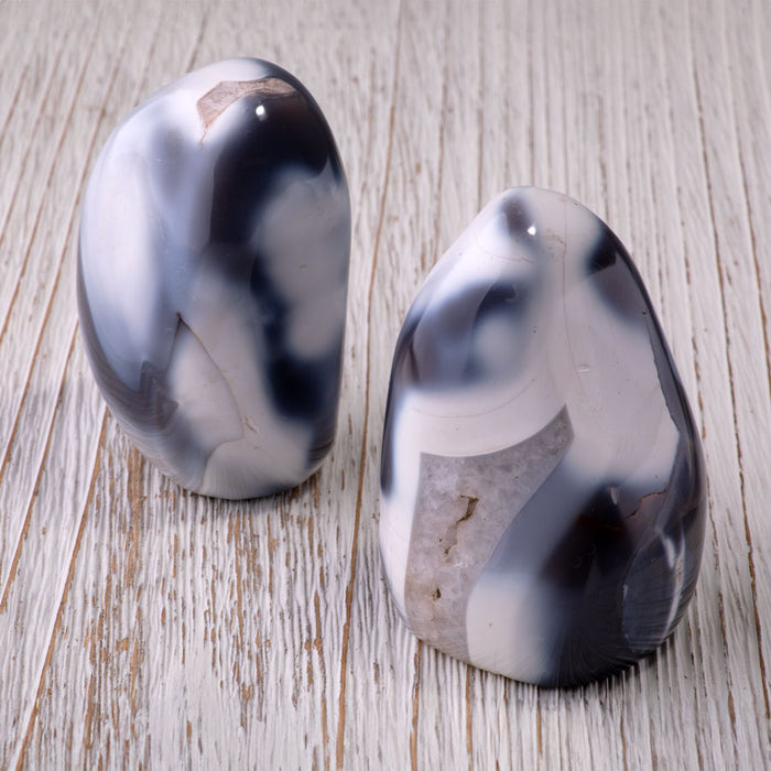 Orca Agate 60-100mm Freeform - DS ROCK SHOP