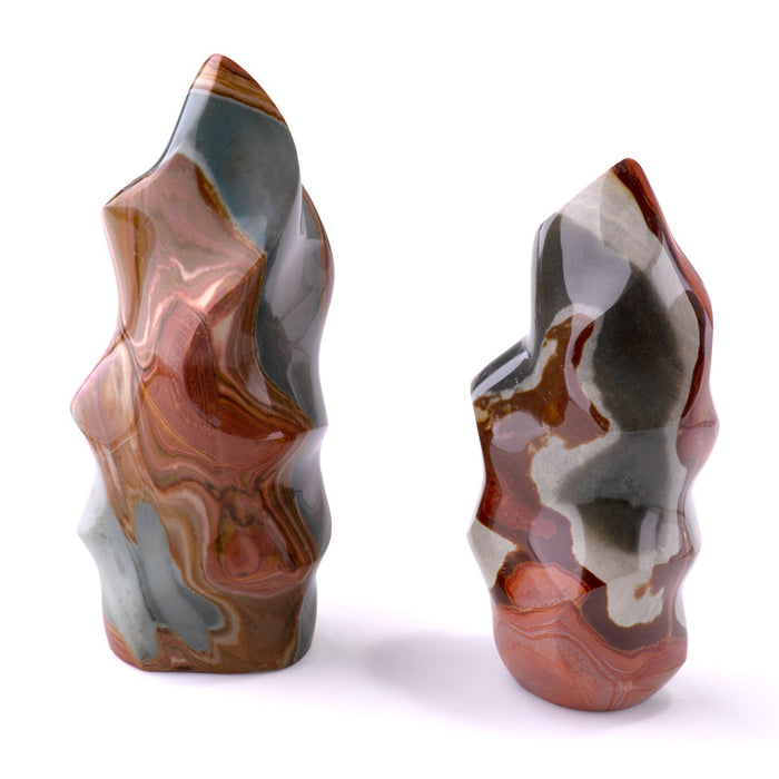 Polychrome Jasper 60-90mm Flame - DS ROCK SHOP