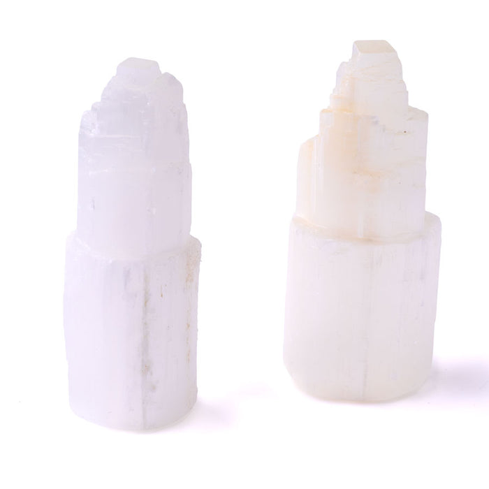 Selenite Tower 4 inches - DS ROCK SHOP