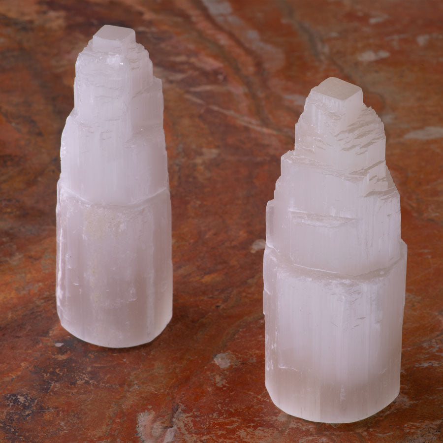 Selenite Tower 4 inches - DS ROCK SHOP