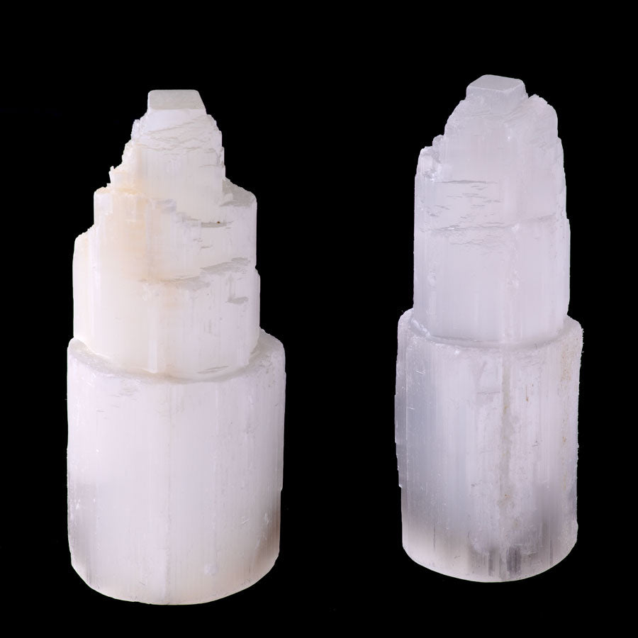 Selenite Tower 4 inches - DS ROCK SHOP
