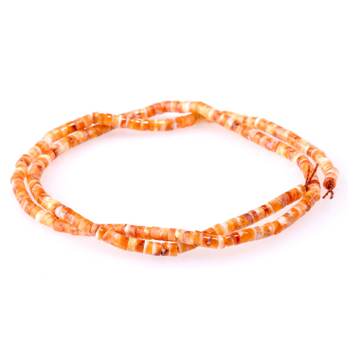 Spiny Oyster 3mm Heishi - 15-16 Inch