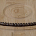This is a Dakota Stones 8mm Smoky Quartz Large Hole Gemstone strand with faceted rondelle beads in 8 inch strand.