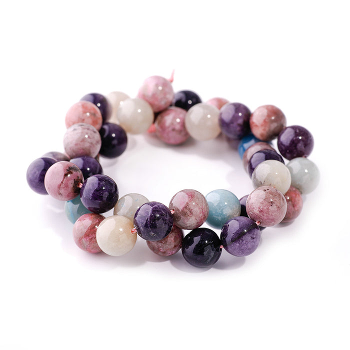 Mixed Sugilite 10mm Round - 15-16 Inch