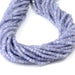 This is a Dakota Stones 3mm Tanzanite Gemstone strand with A grade table-cut cube beads in 15-16 inch strand.
