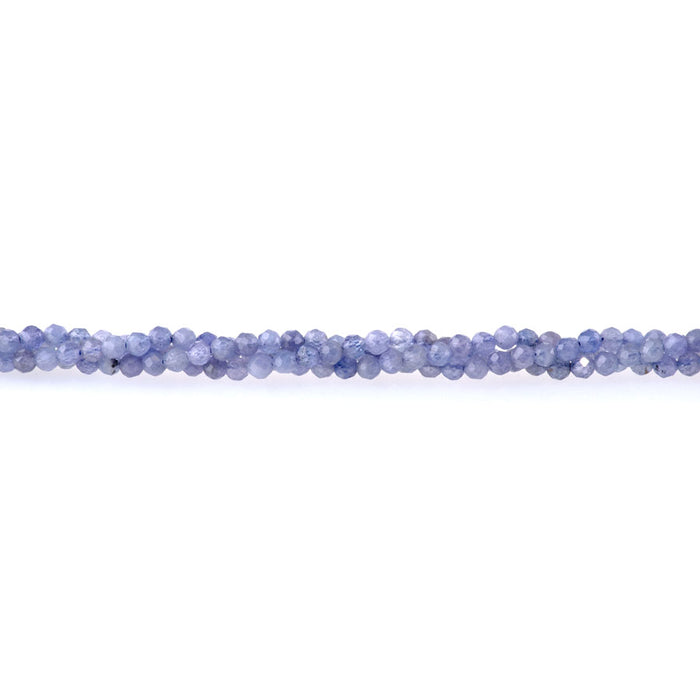 Tanzanite 3mm Round Faceted AAA Grade - 15-16 Inch