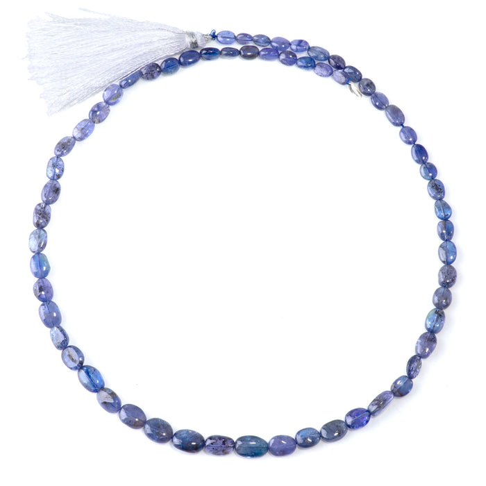 Tanzanite 4x5-10x13mm Oval - 19 Inch