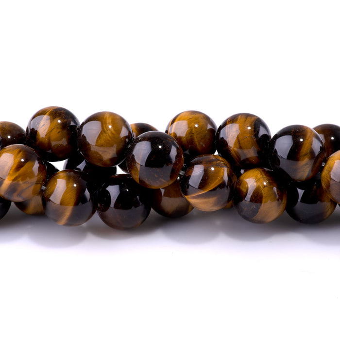 Tiger Eye 18mm Round - 15-16 Inch