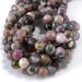 This is a Dakota Stones 10mm Multi Tourmaline Gemstone strand with A grade round beads in 15-16 inch strand.