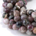 This is a Dakota Stones 10mm Multi Tourmaline Gemstone strand with A grade round beads in 15-16 inch strand.